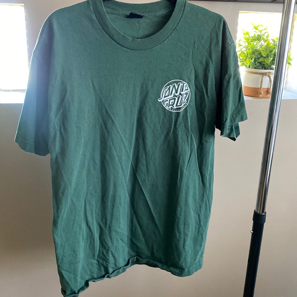 Santa Cruz Green Mens Tee